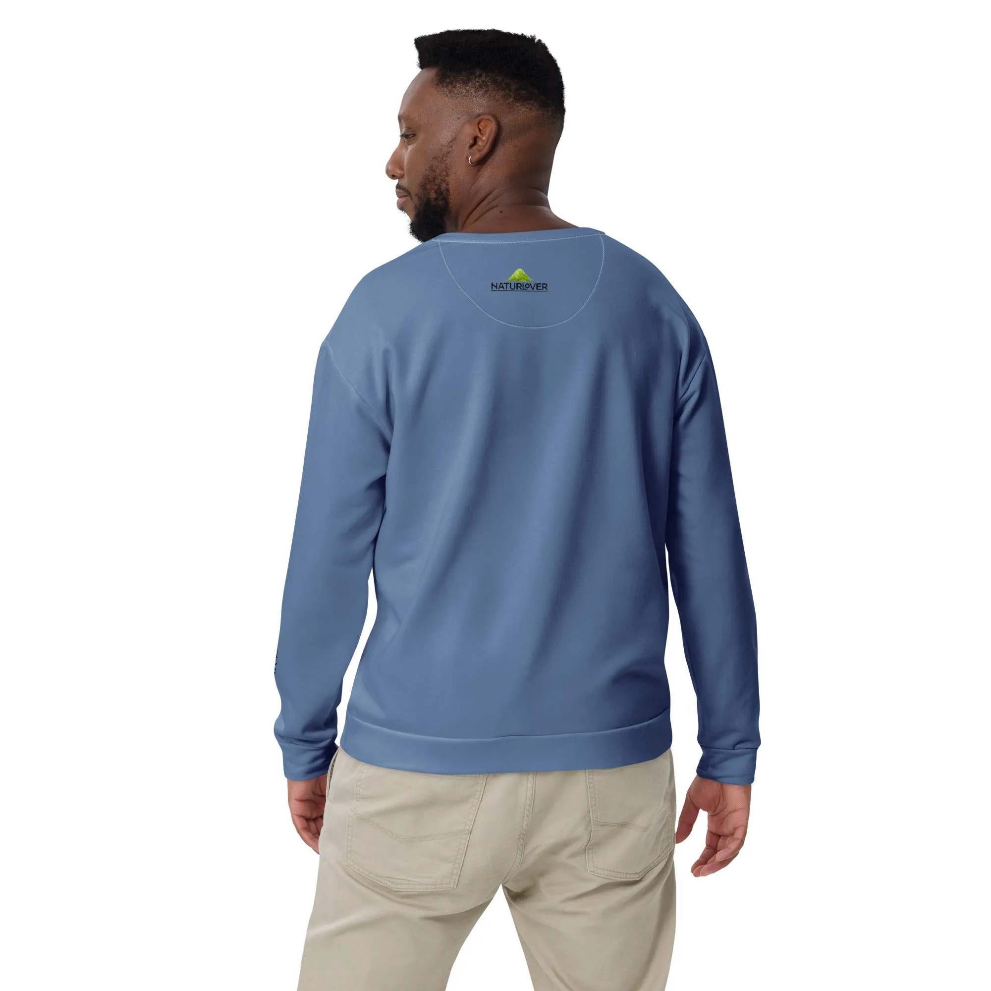 NaturLoVer Recycling Pullover, blue sky