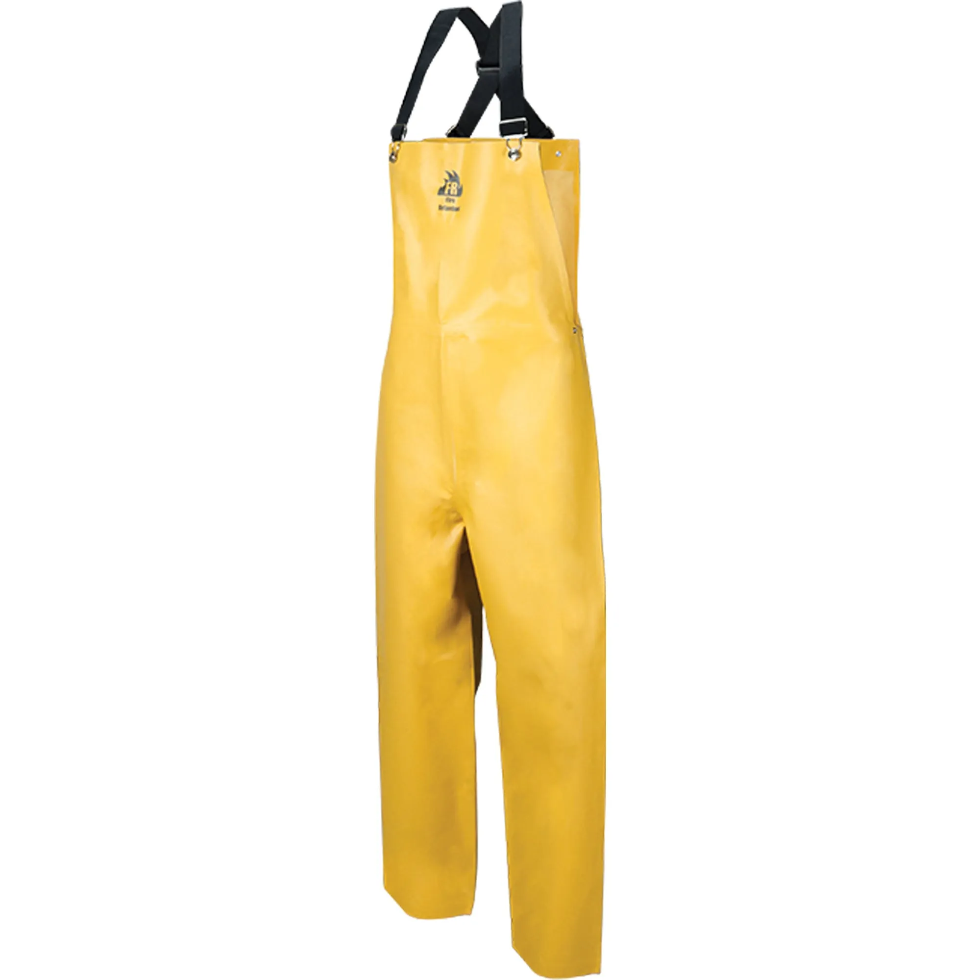 Neo-Slick Chemical & Acid Resistant Rain Pants, Medium, Neoprene, Yellow