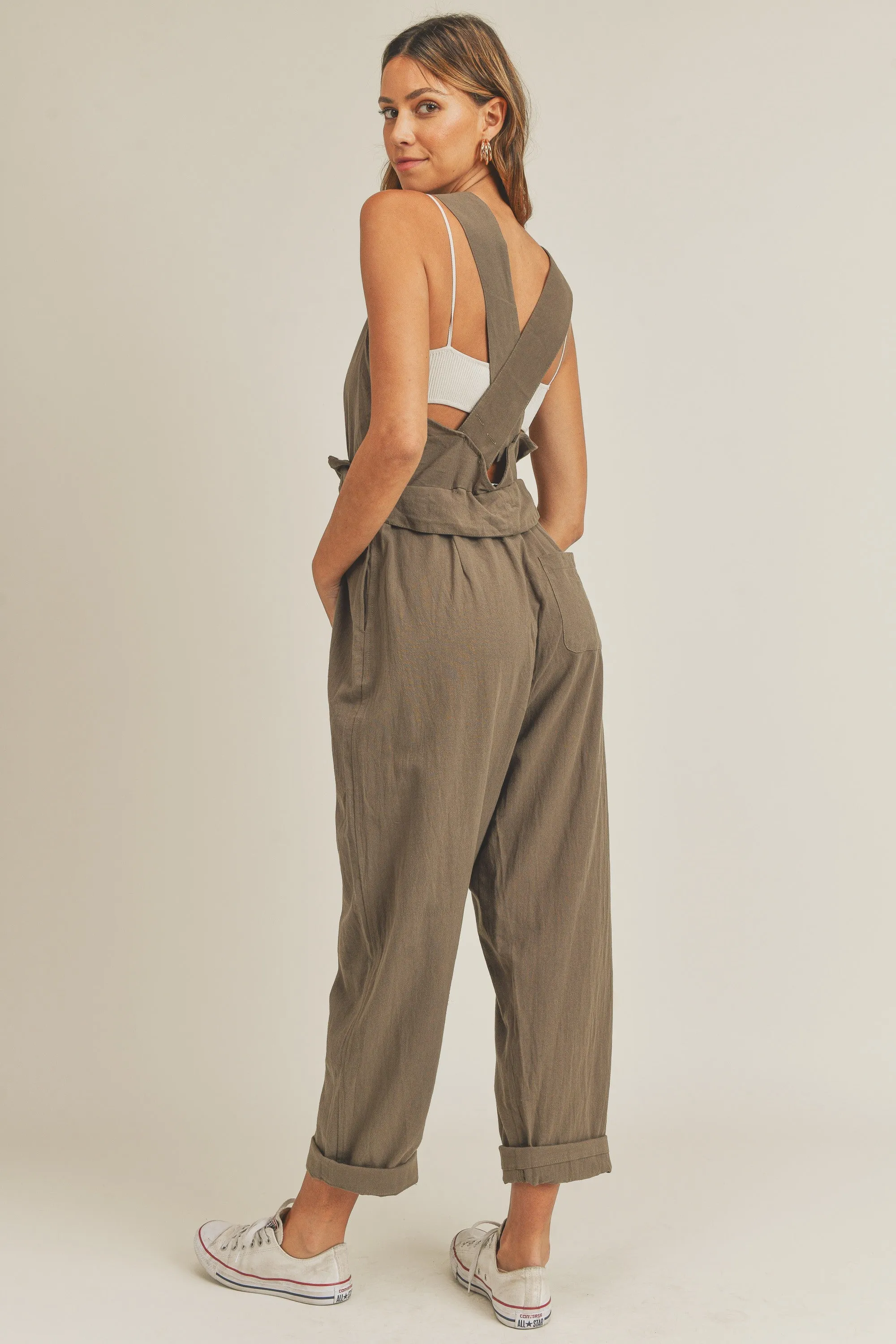 Overall Shoulder Jumpsuit
