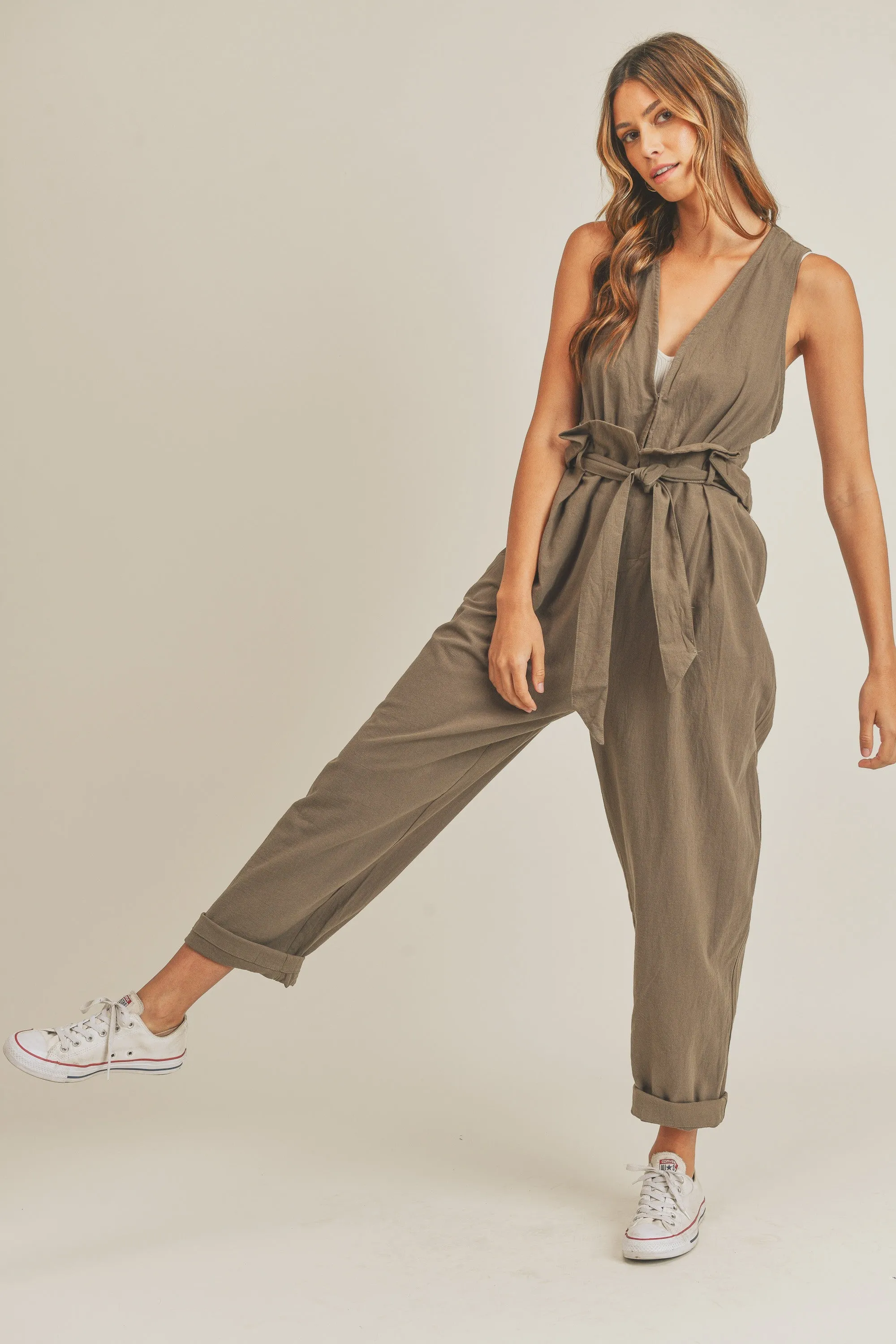 Overall Shoulder Jumpsuit