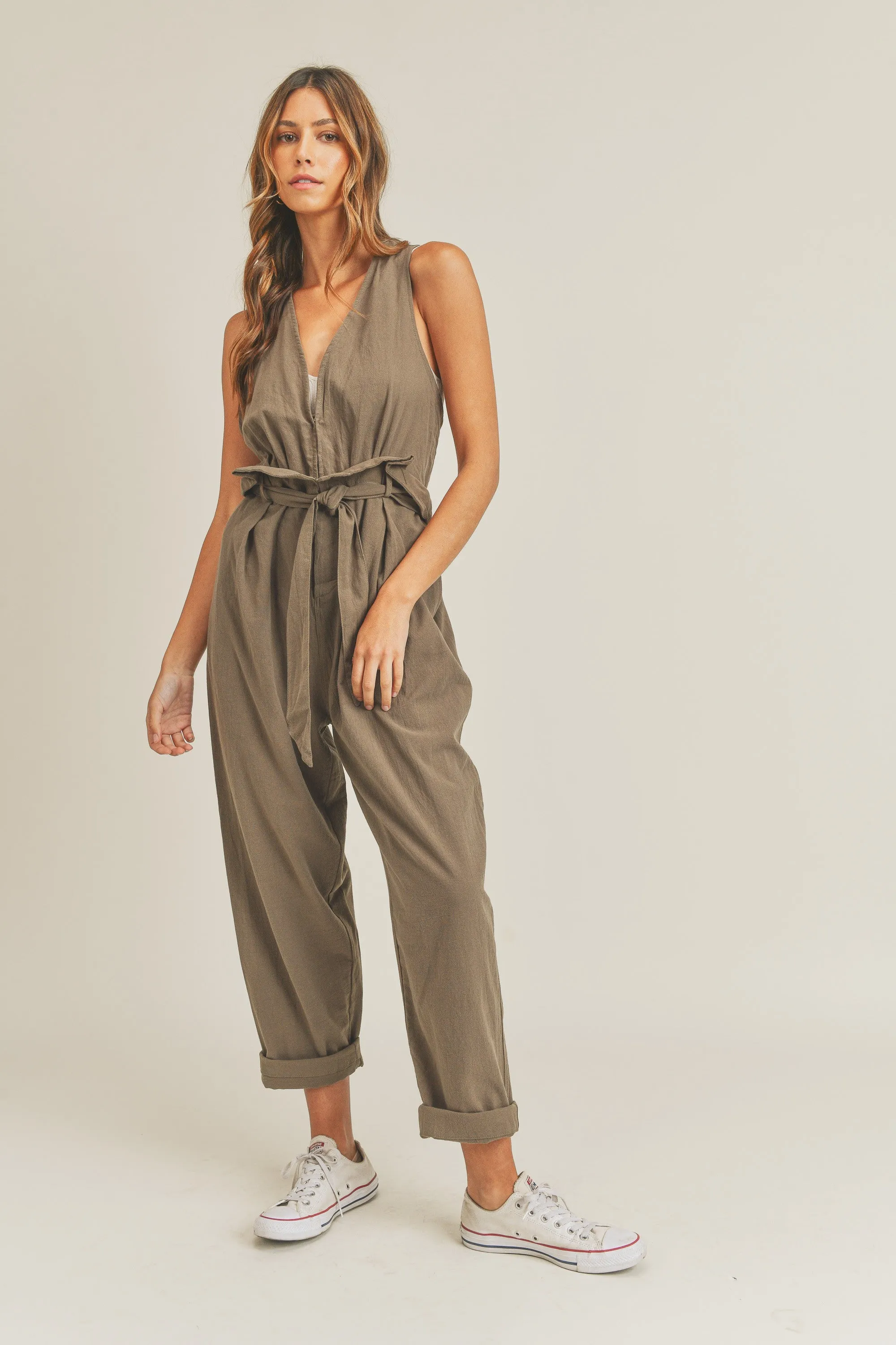Overall Shoulder Jumpsuit