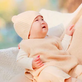 Oversized Baby Sweater Knitted Vest | Mommy & Me Matching