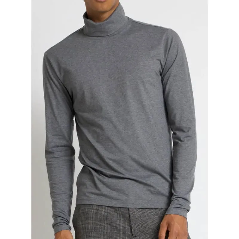 Point Zero Men's FINN Organic Long Sleeve Basic Turtleneck