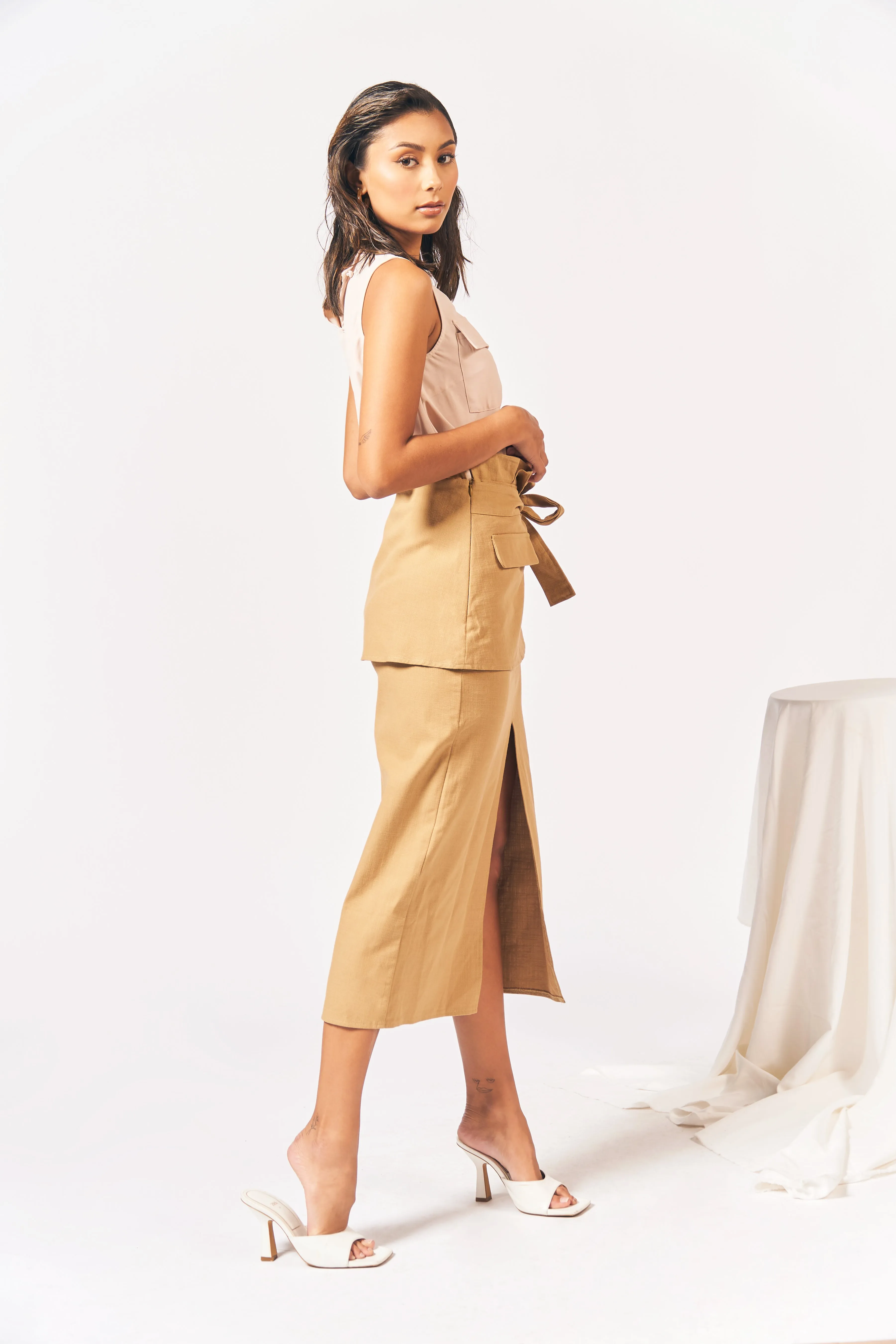 RAF Cabeza Skirt (Khaki)