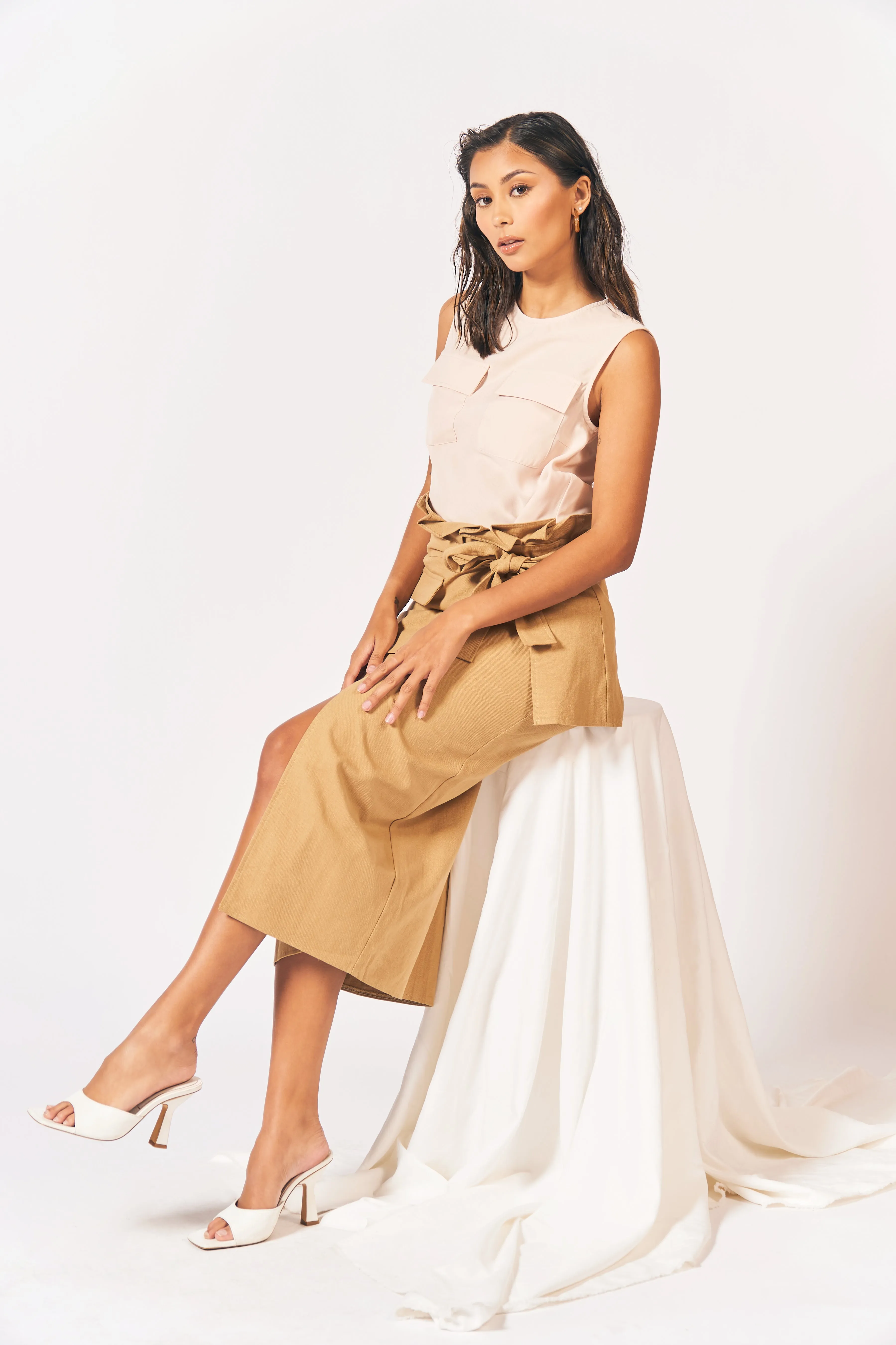 RAF Cabeza Skirt (Khaki)