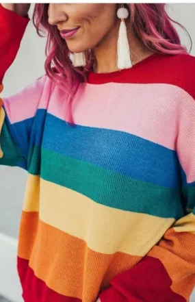 Rainbow Sweater