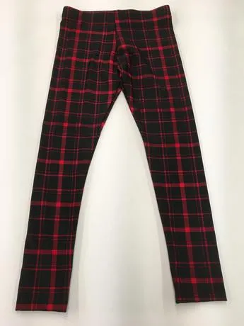 Red Plaid legging