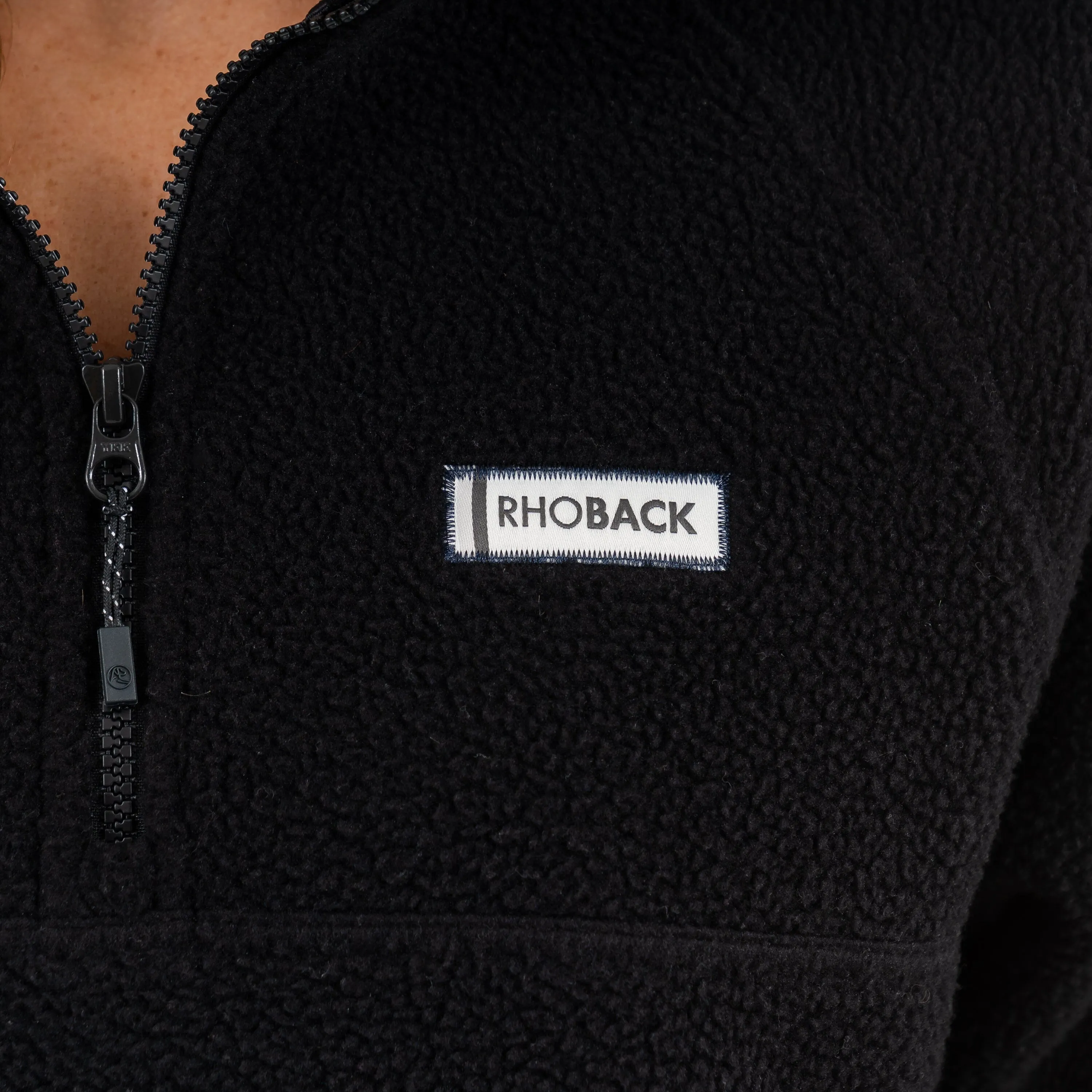 Rivanna Fleece Pullover | Solid - Midnight Black