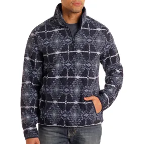 Rock & Roll Denim Aztec Pullover