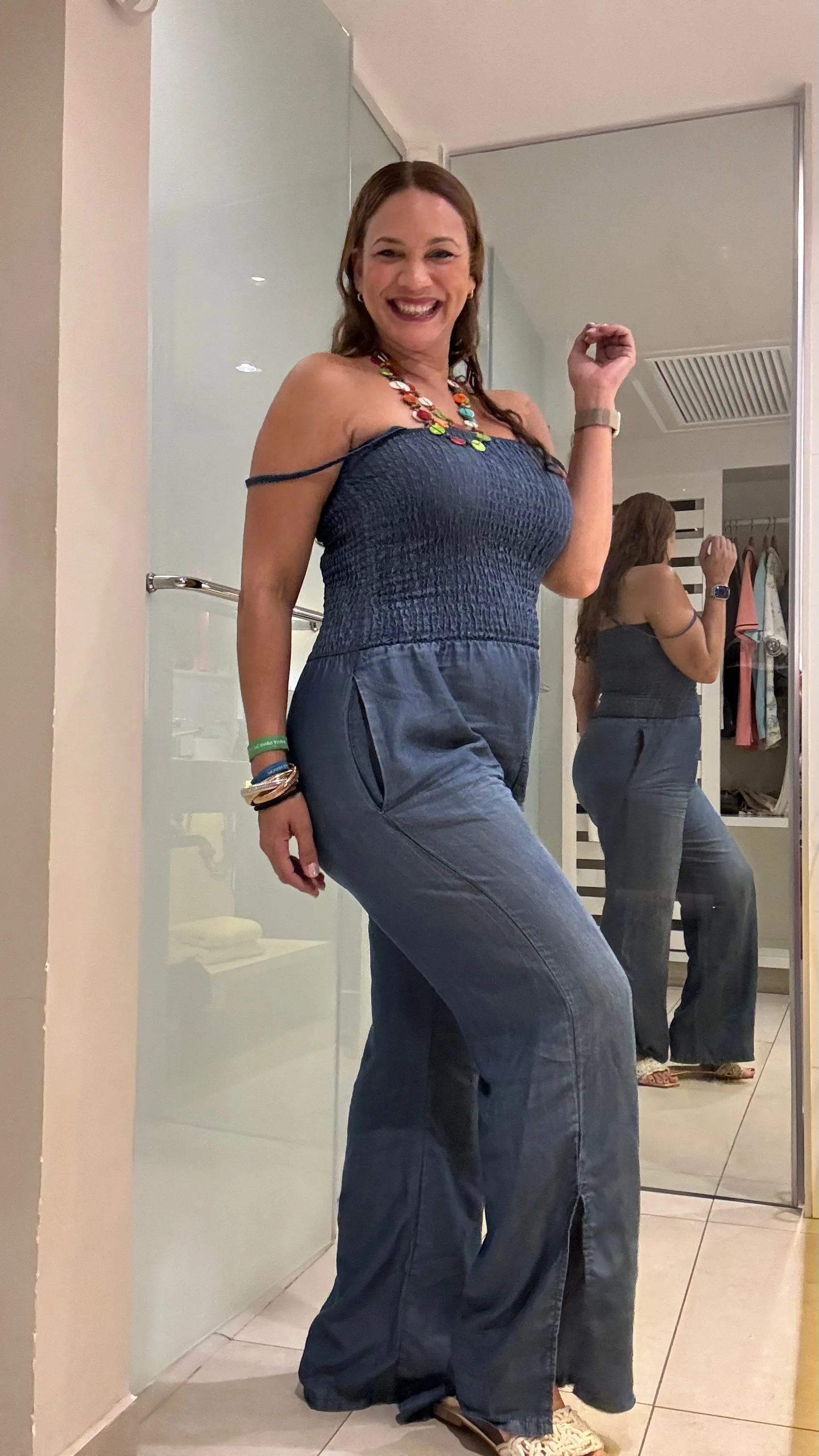 Soft Denim jumpsuit