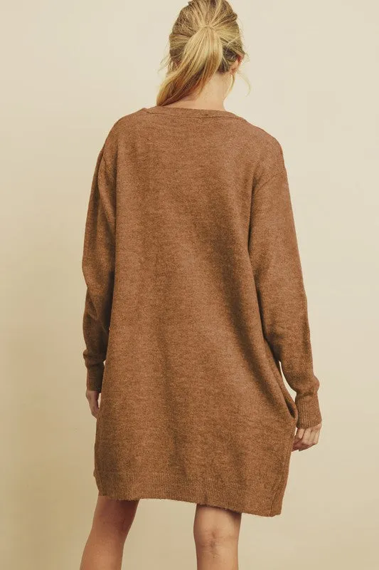 Soft Knit Long Cardigan