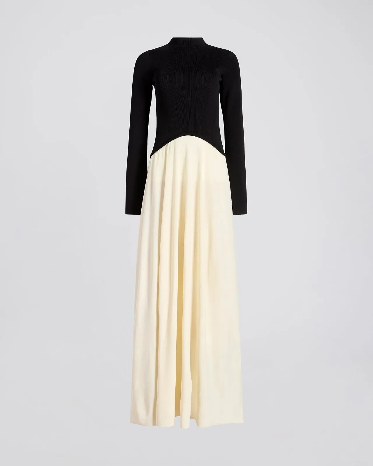 Soglio Dress Ecru / Noir