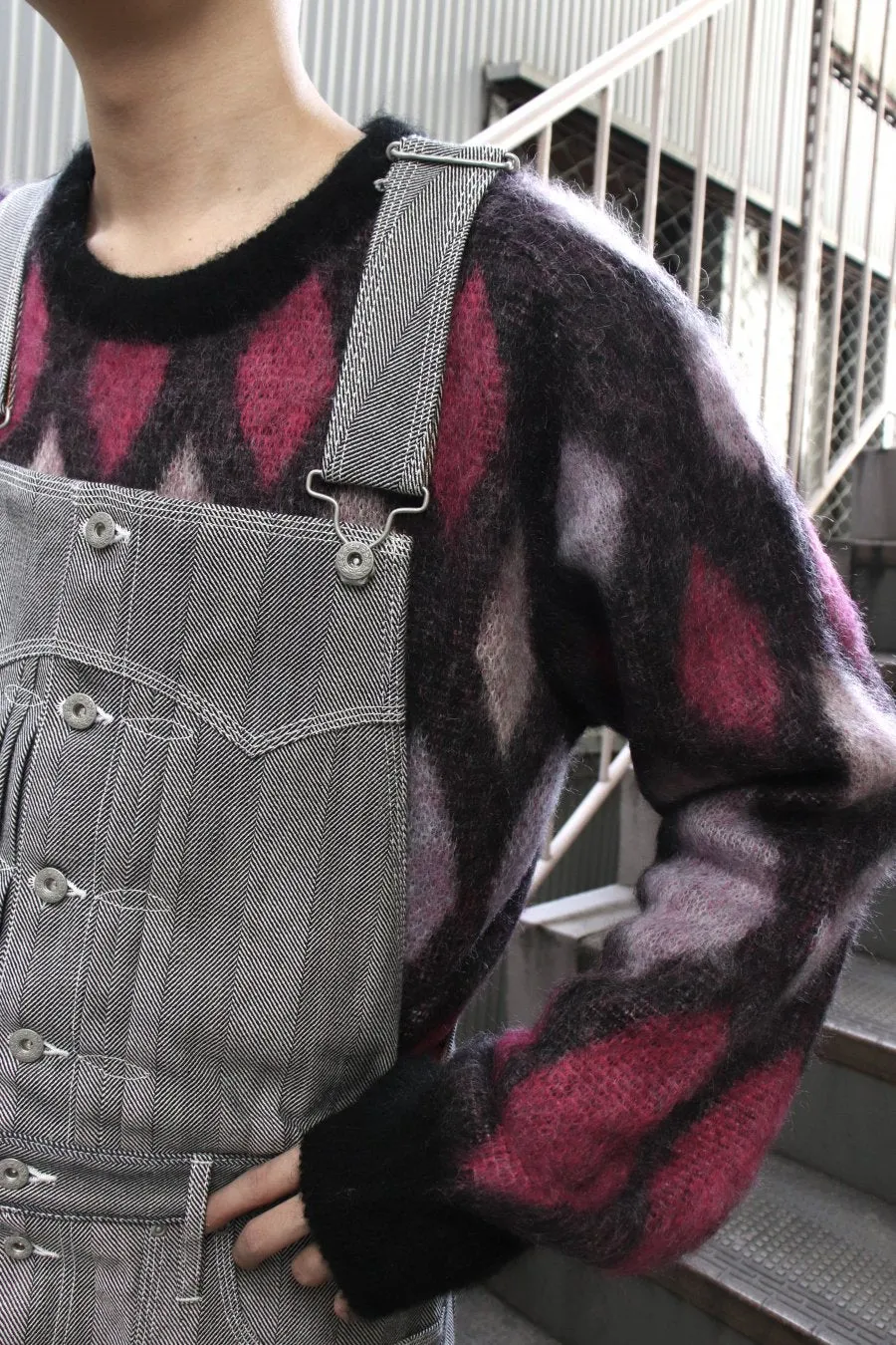 SUGARHILL  HERRINGBONE HICKORY OVERALL