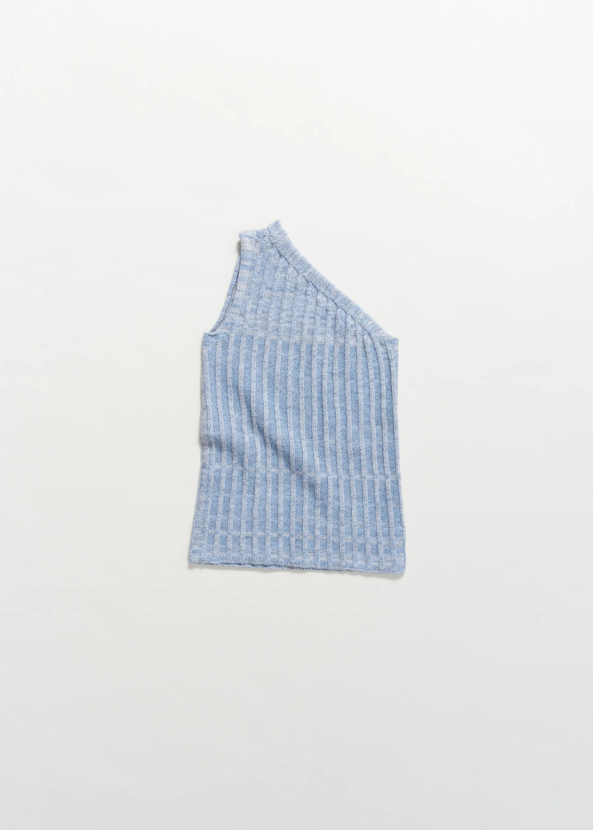 Tension Knitted Singlet ~ Denim