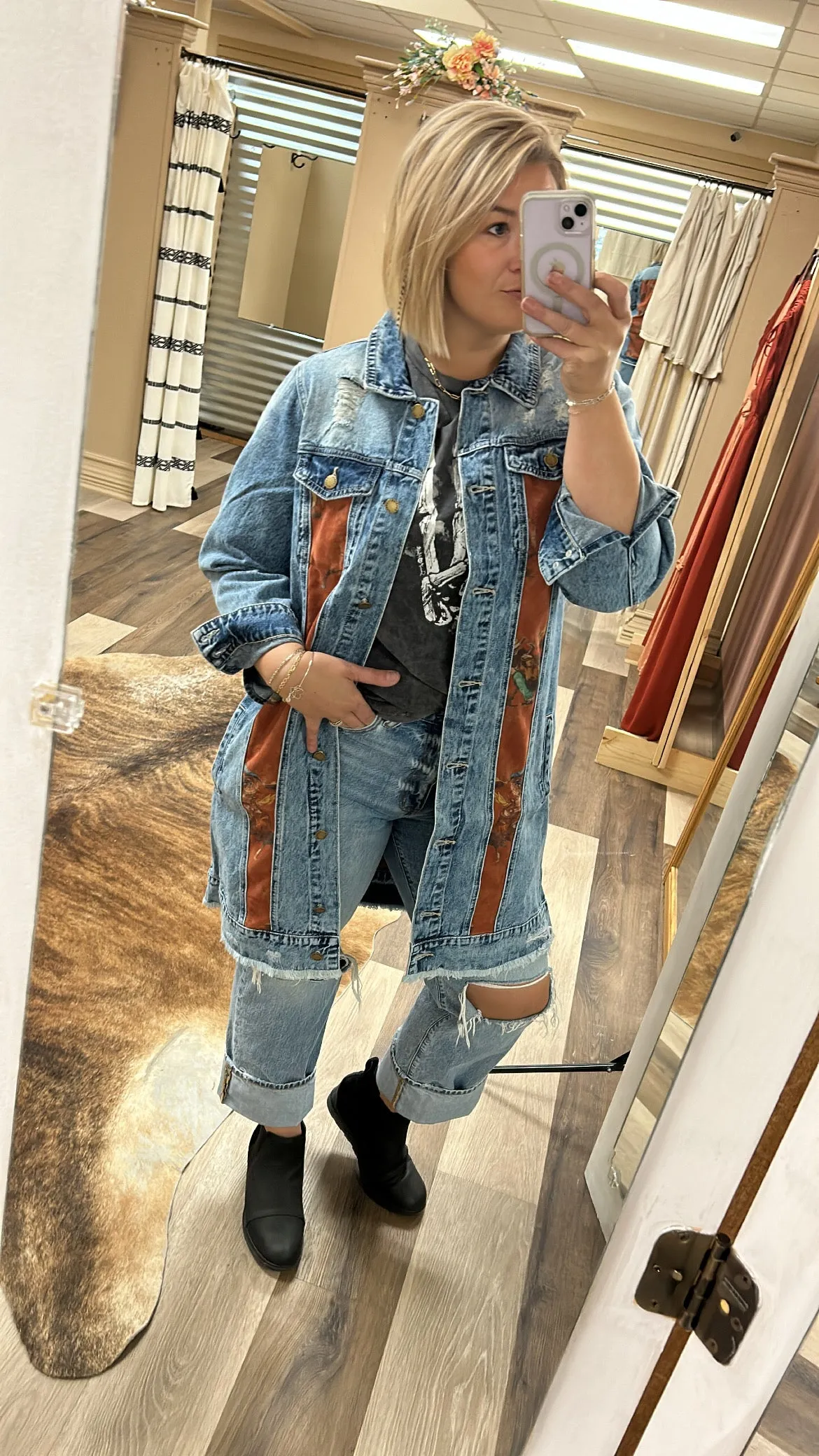 The Lorry Denim Coat
