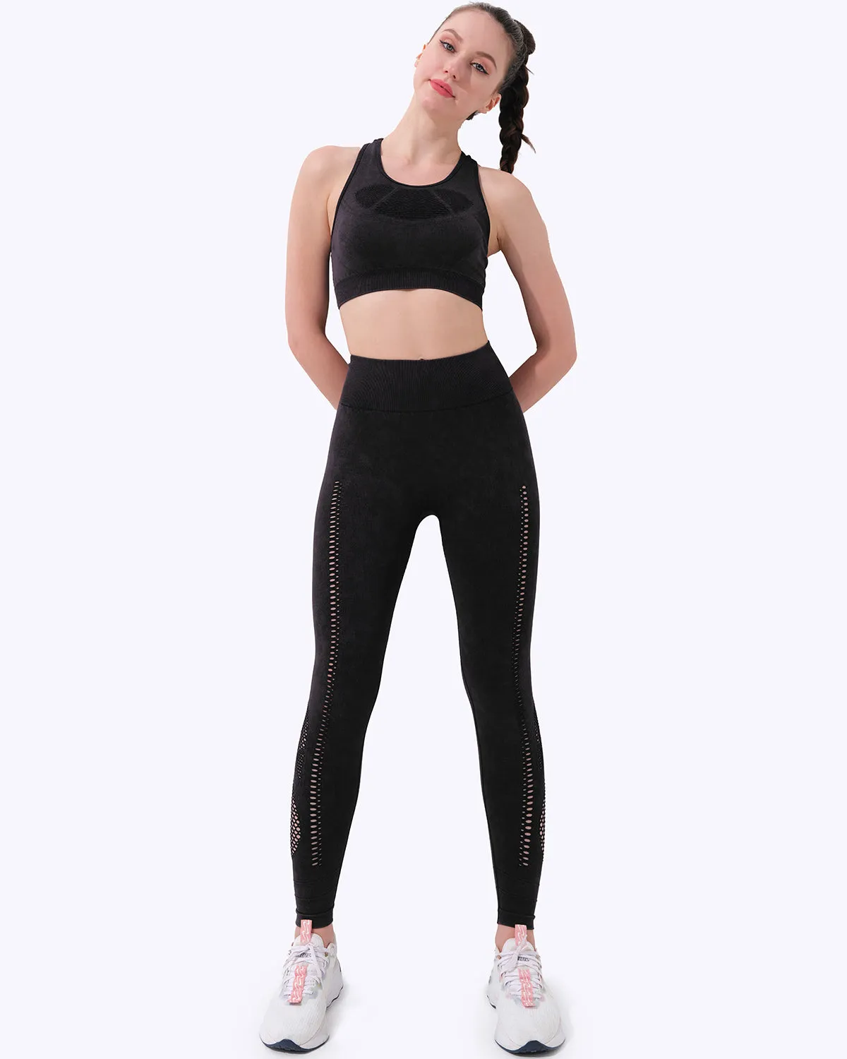 Thea Seamless Leggings - Black