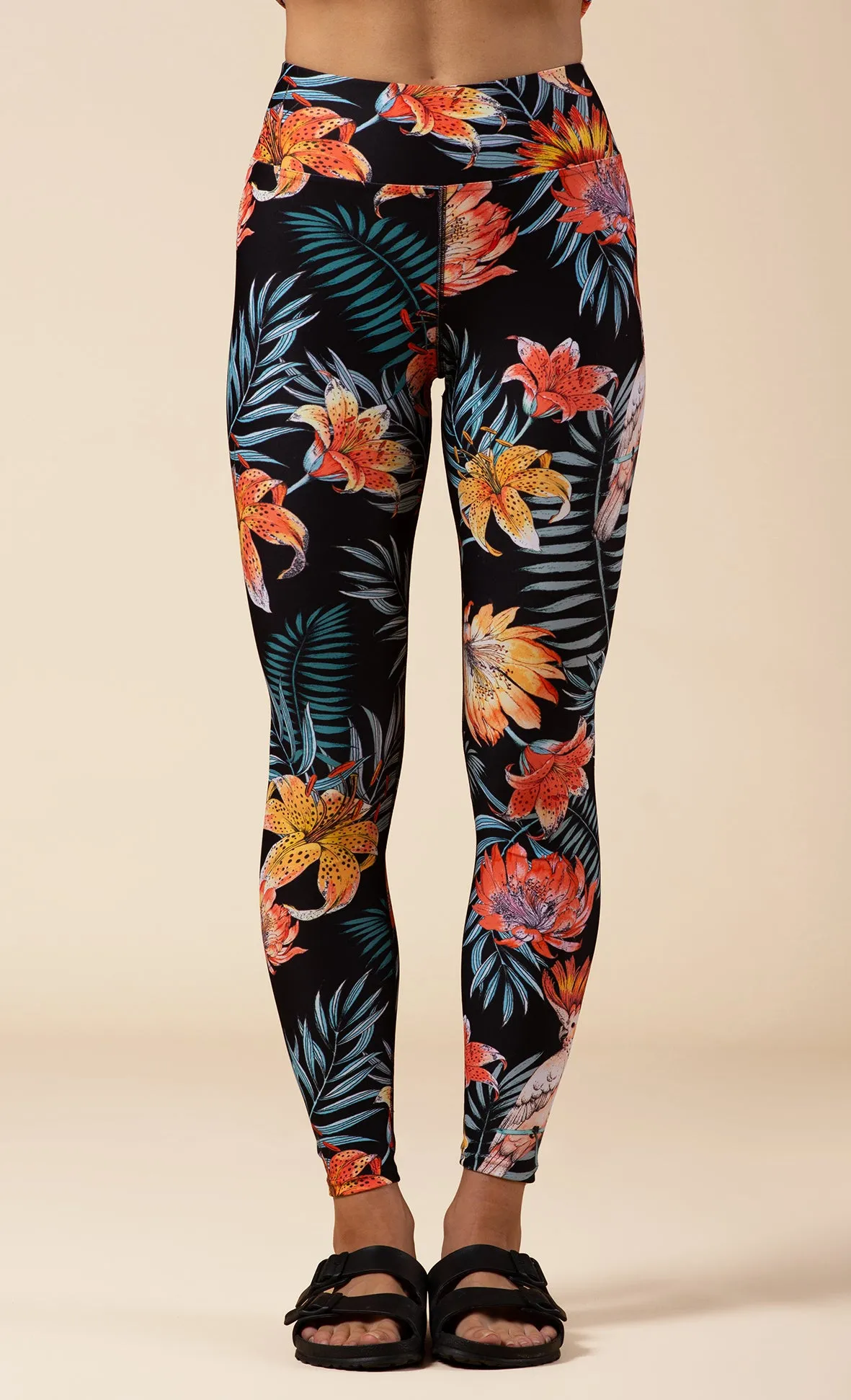 TROPICAL YOGA LEGGINGS