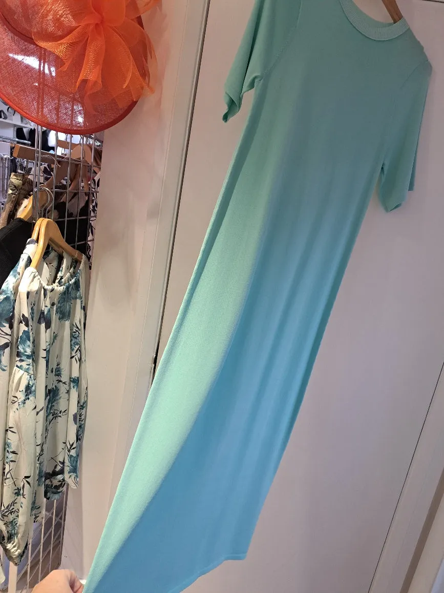 uchuu fine knit midi dress