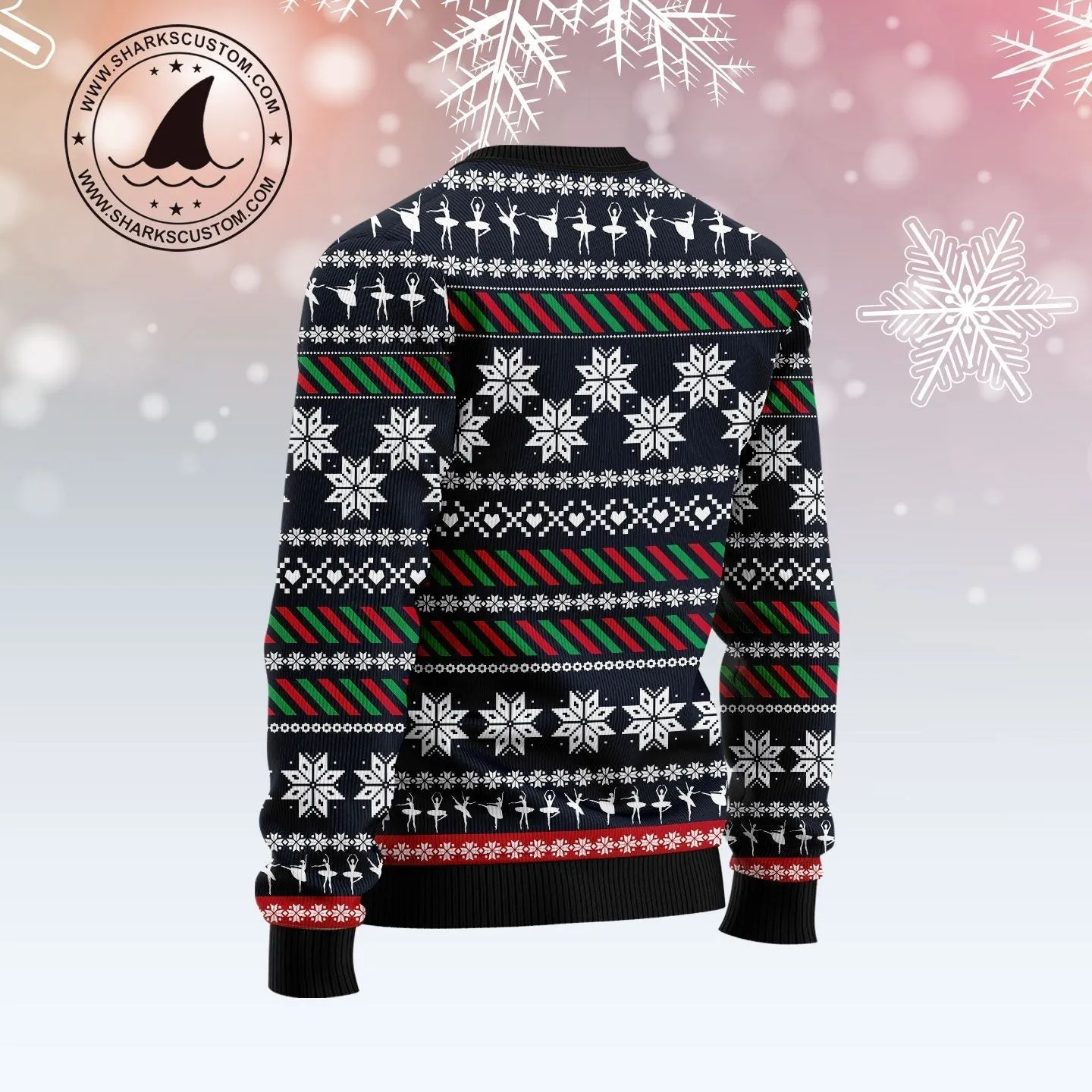 Ugly Christmas Sweater JulesRoche All-Over-Print Festive Jumper