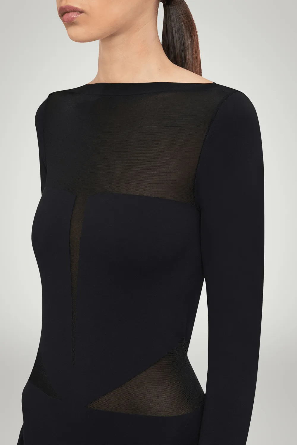 Venus Long Sleeve Midi Dress, Size S