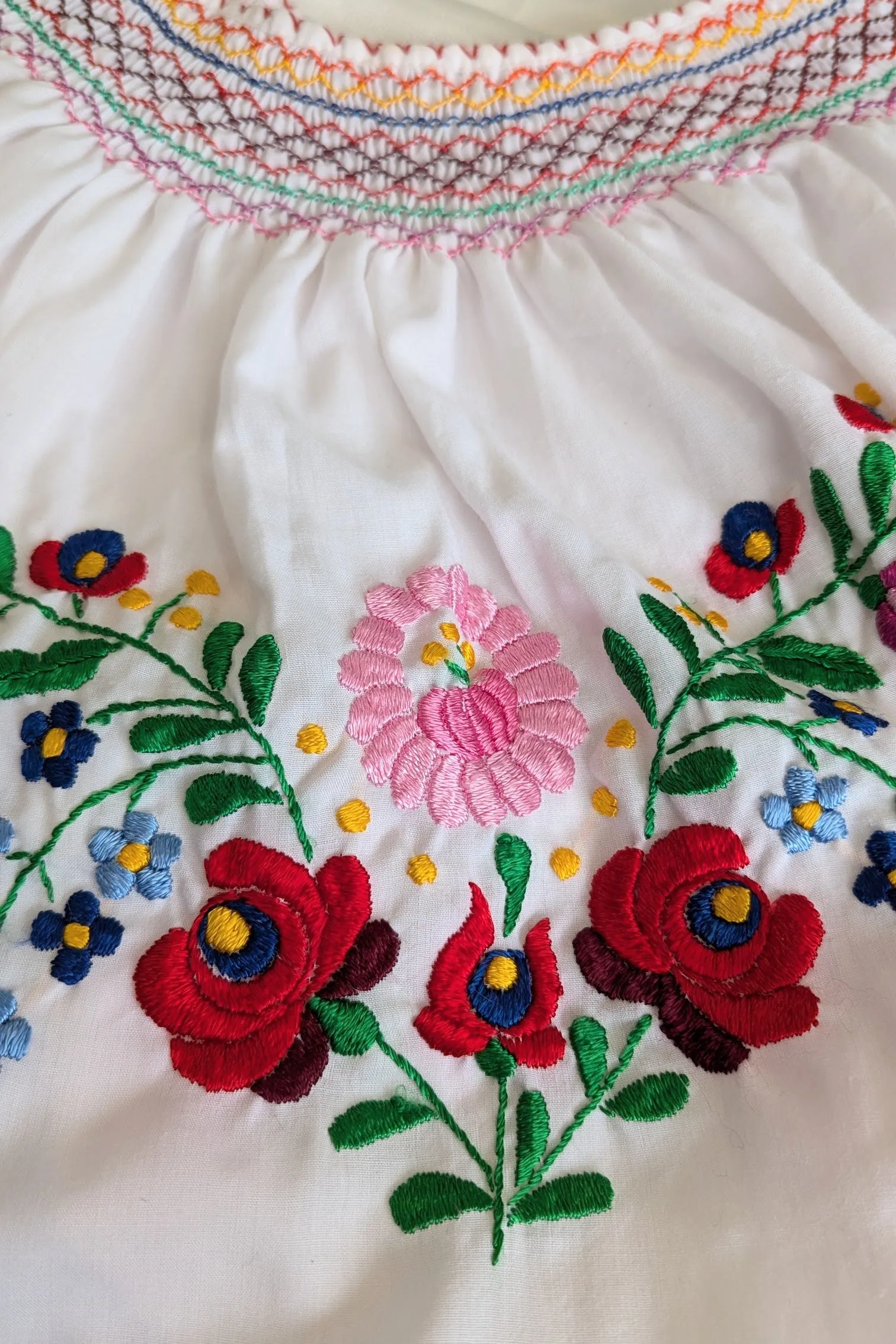 Vintage Hungarian Peasant Boho Blouse