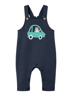 Vonne Sweat Overall-Dark Sapphire