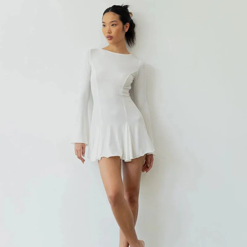 Vvsha Gwen Long Sleeve Mini Dress