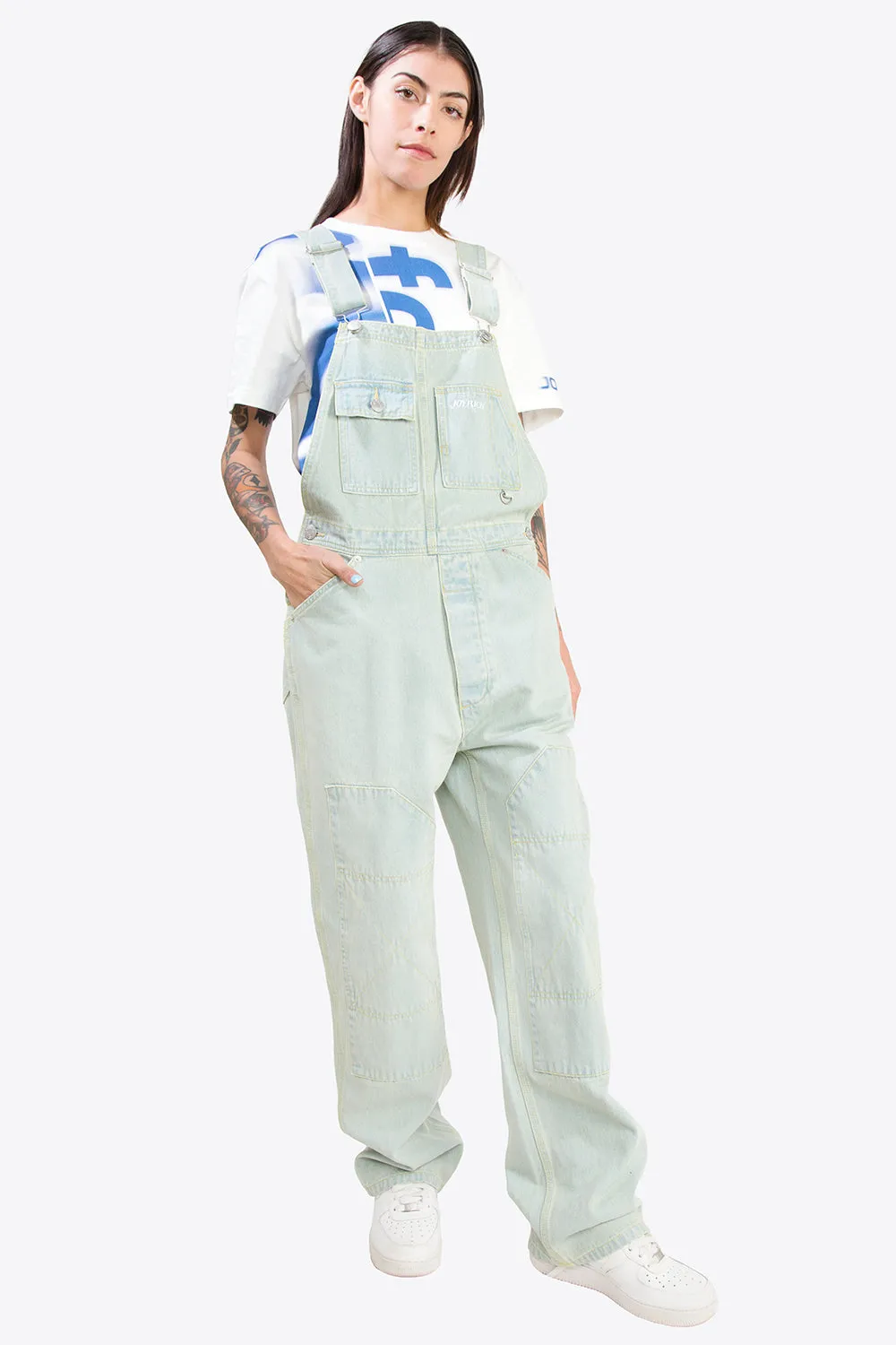 Washed Denim Overall / L.Indigo