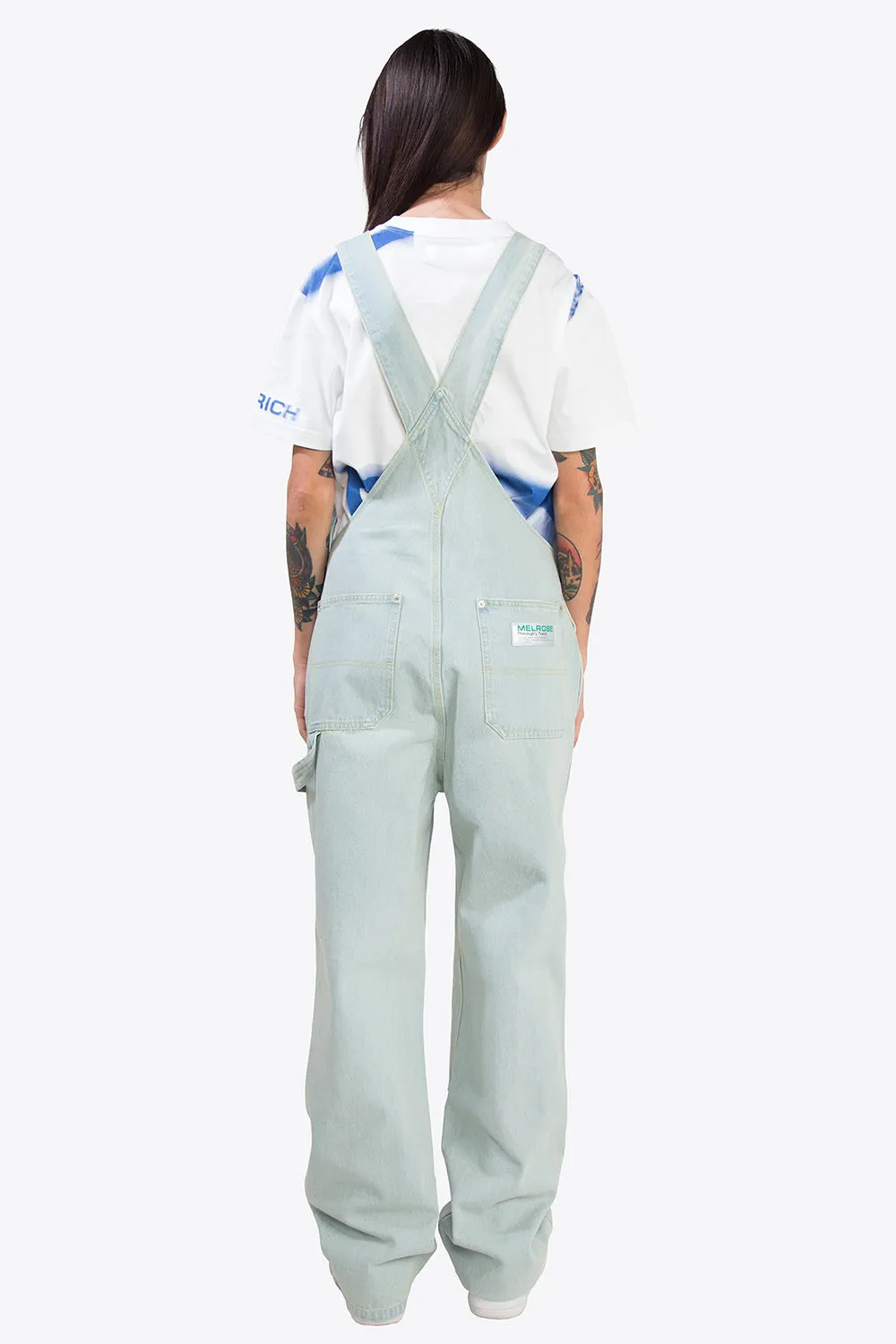 Washed Denim Overall / L.Indigo