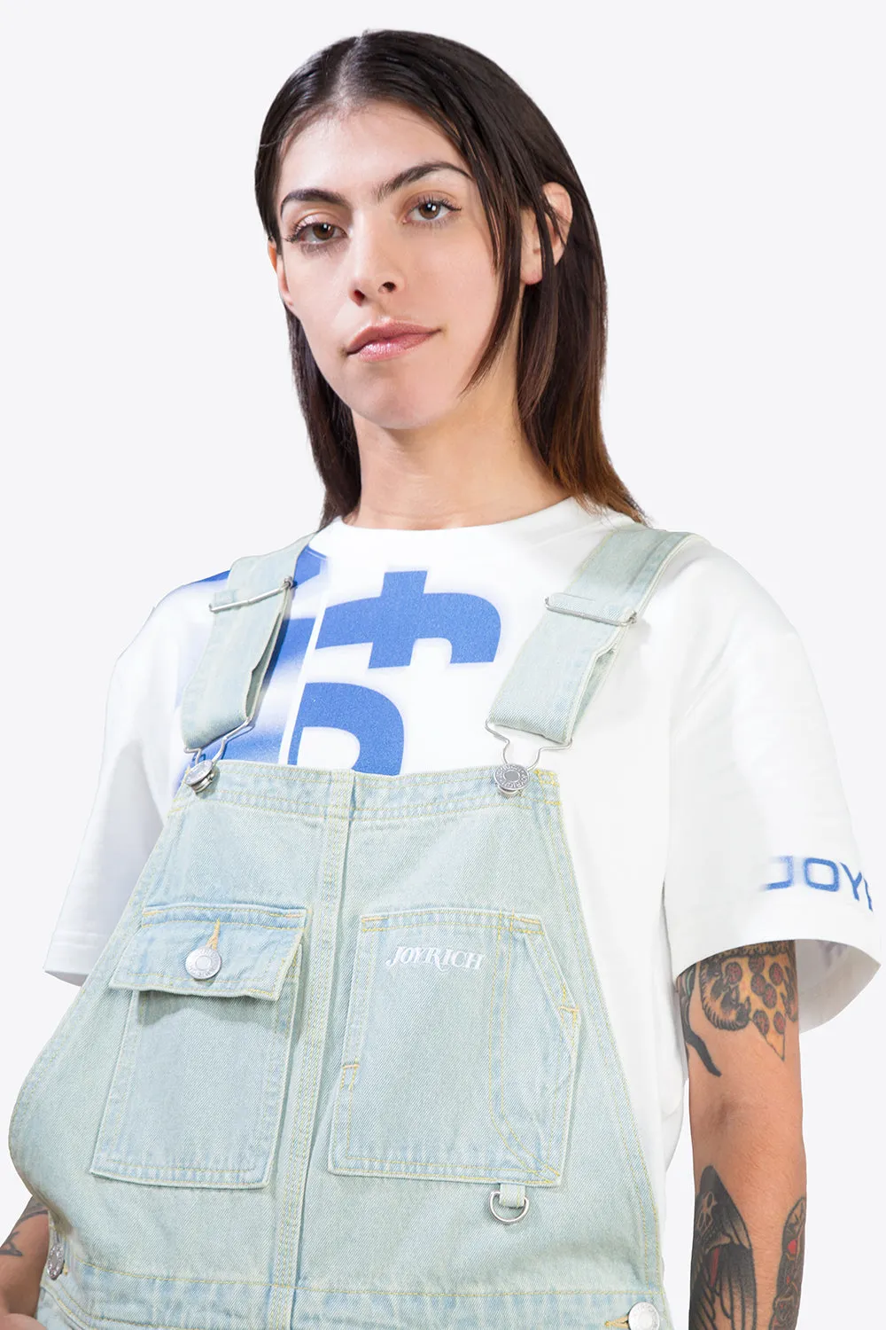 Washed Denim Overall / L.Indigo