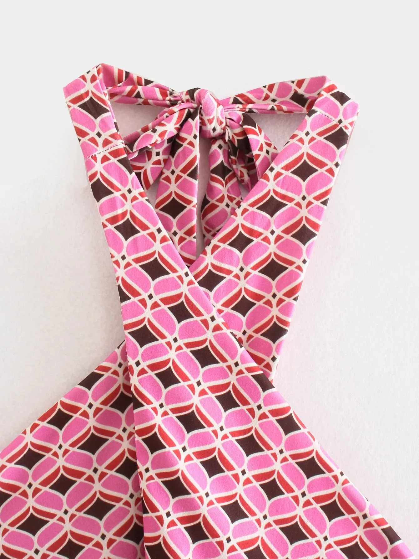 Wide Leg Pink Pants Overall