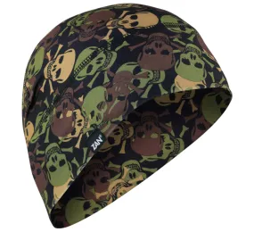 Zan All Over Camo Skulls Beanie