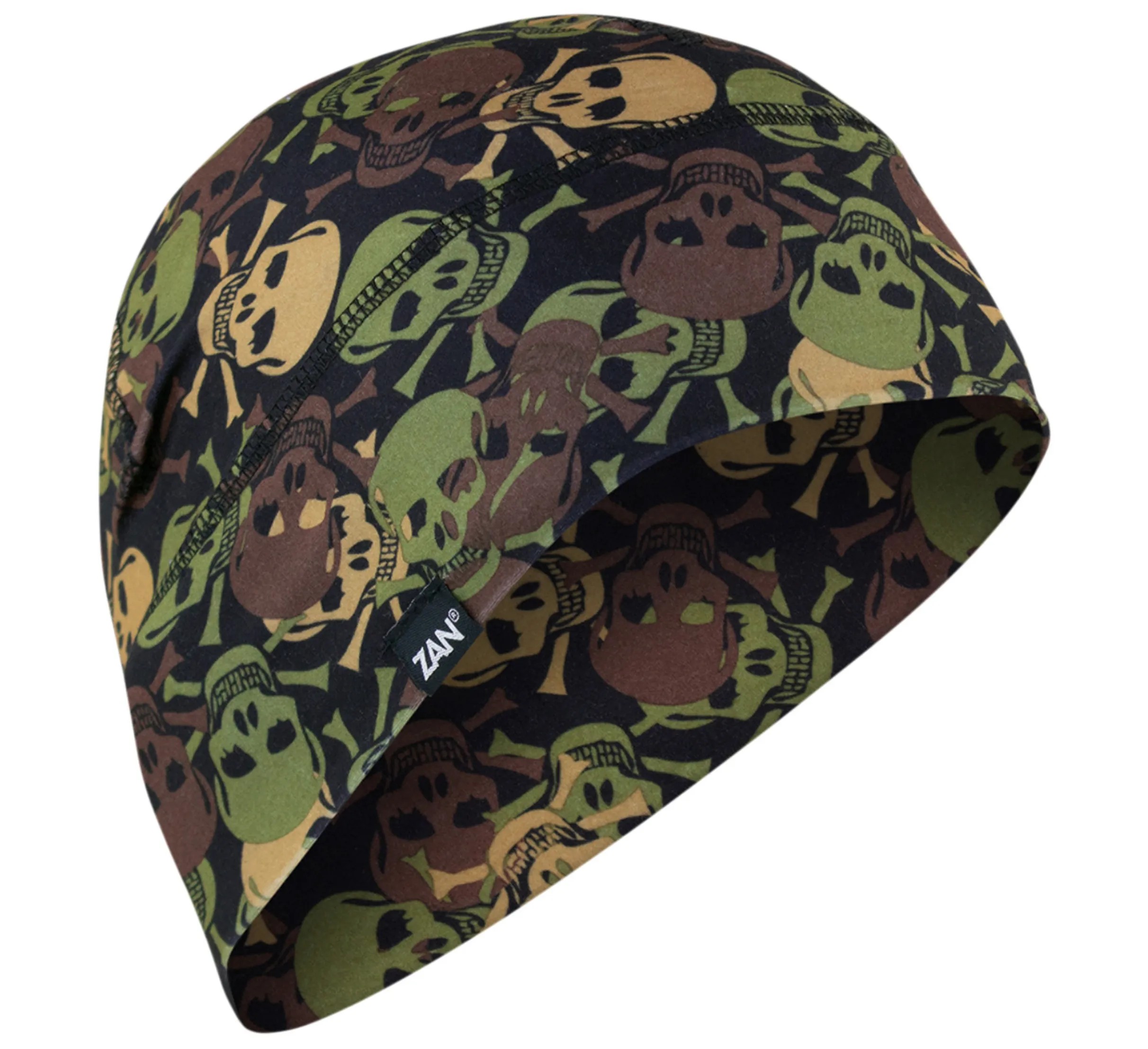 Zan All Over Camo Skulls Beanie