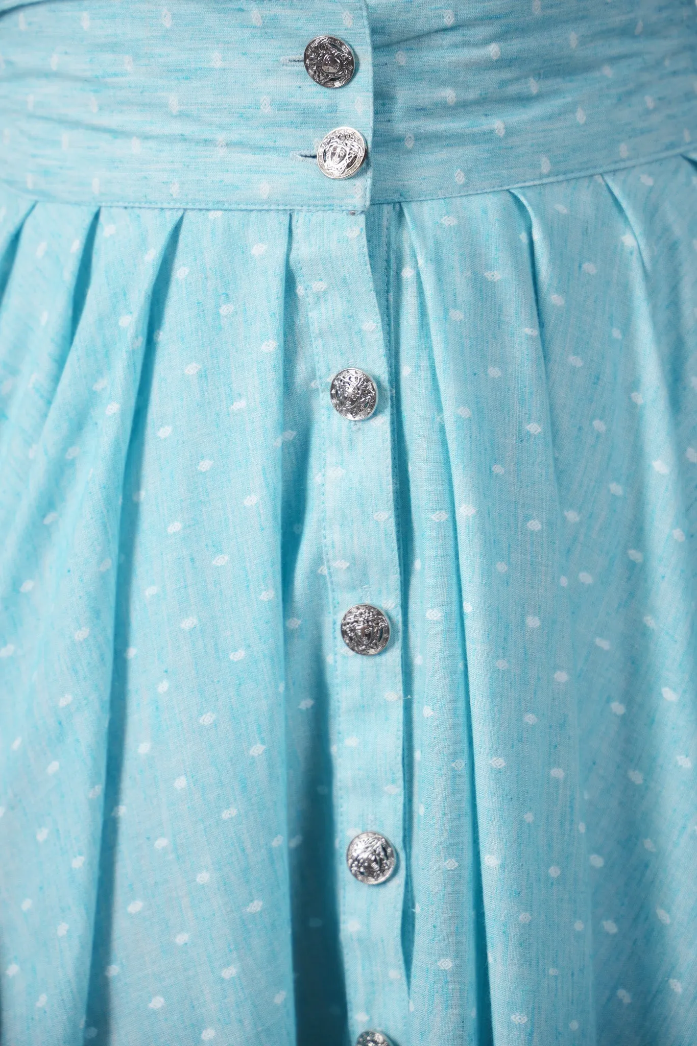 ZARA PLEATED MIDI SKIRT