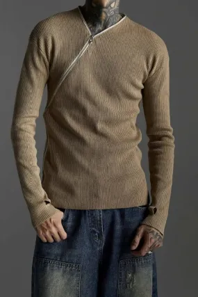 Zip Streetwear Cardigan