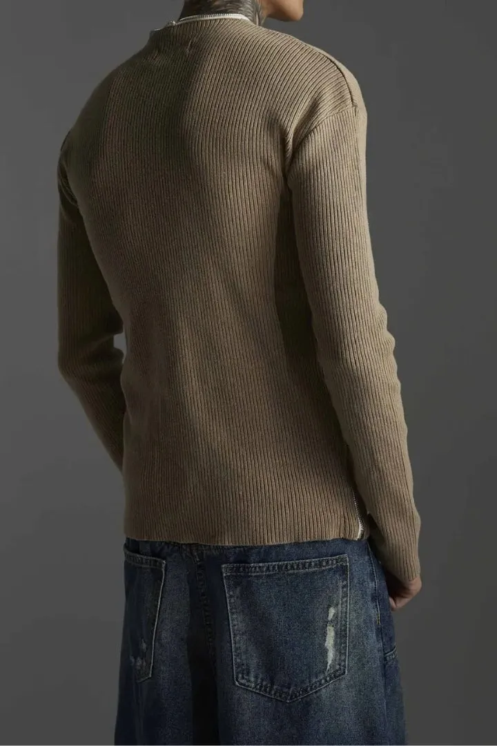 Zip Streetwear Cardigan